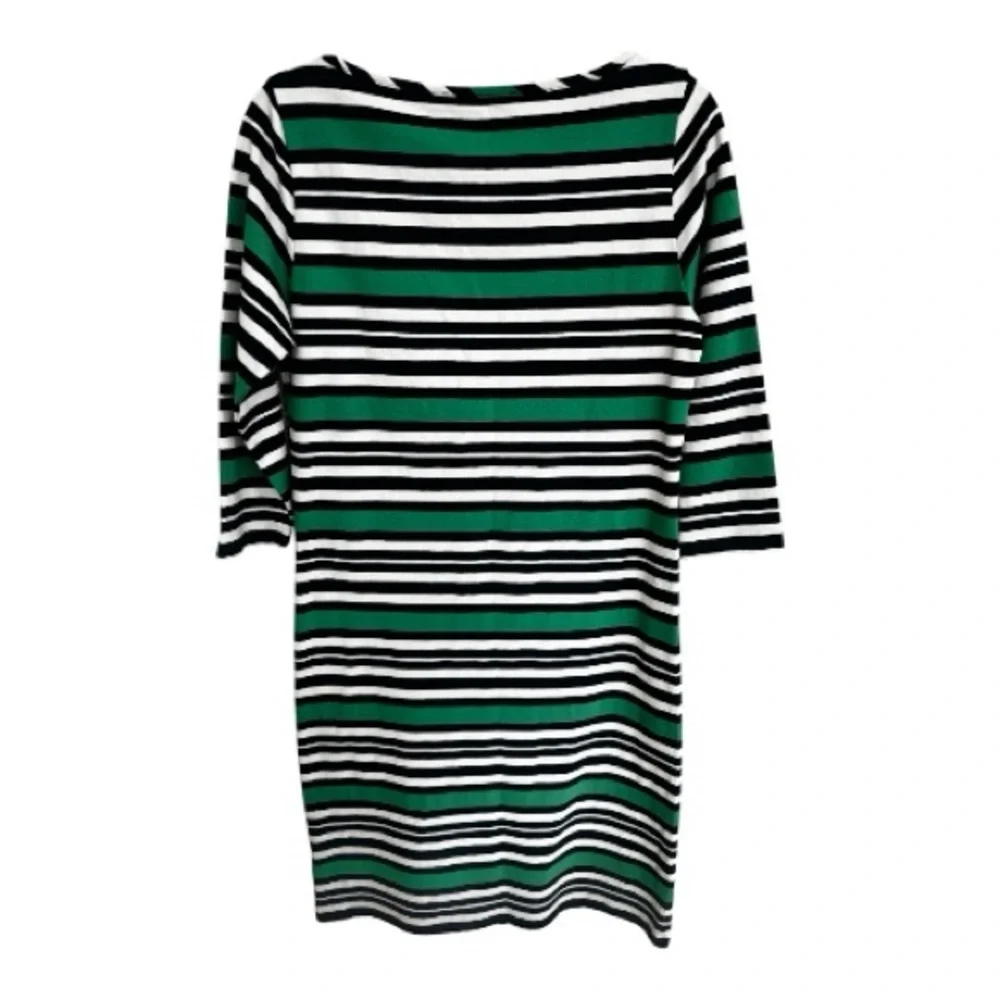 NWT‎ Meadows & Byrne Striped Boatneck Jersey Dress